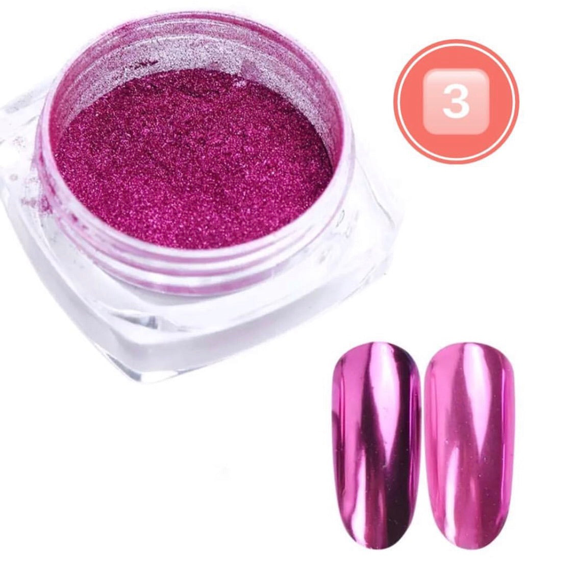 Metallic Powder Magenta #3