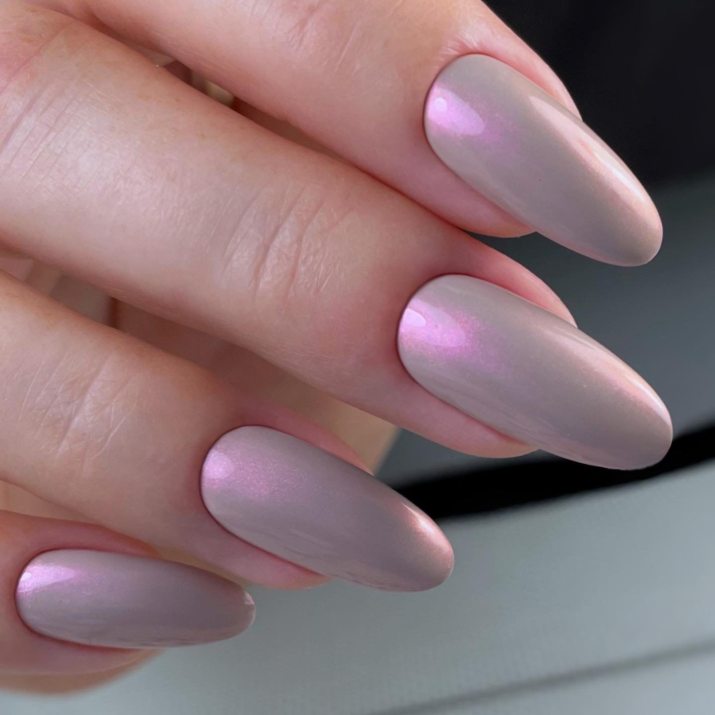 Nail Powder Pearl- Pink Tint