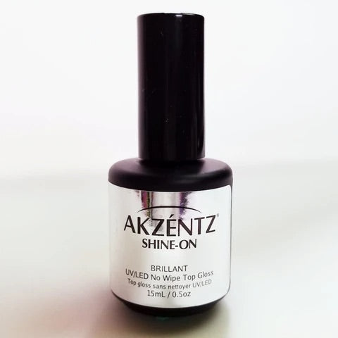 AKZENTZ SHINE-ON (NO-WIPE ) GEL TOP