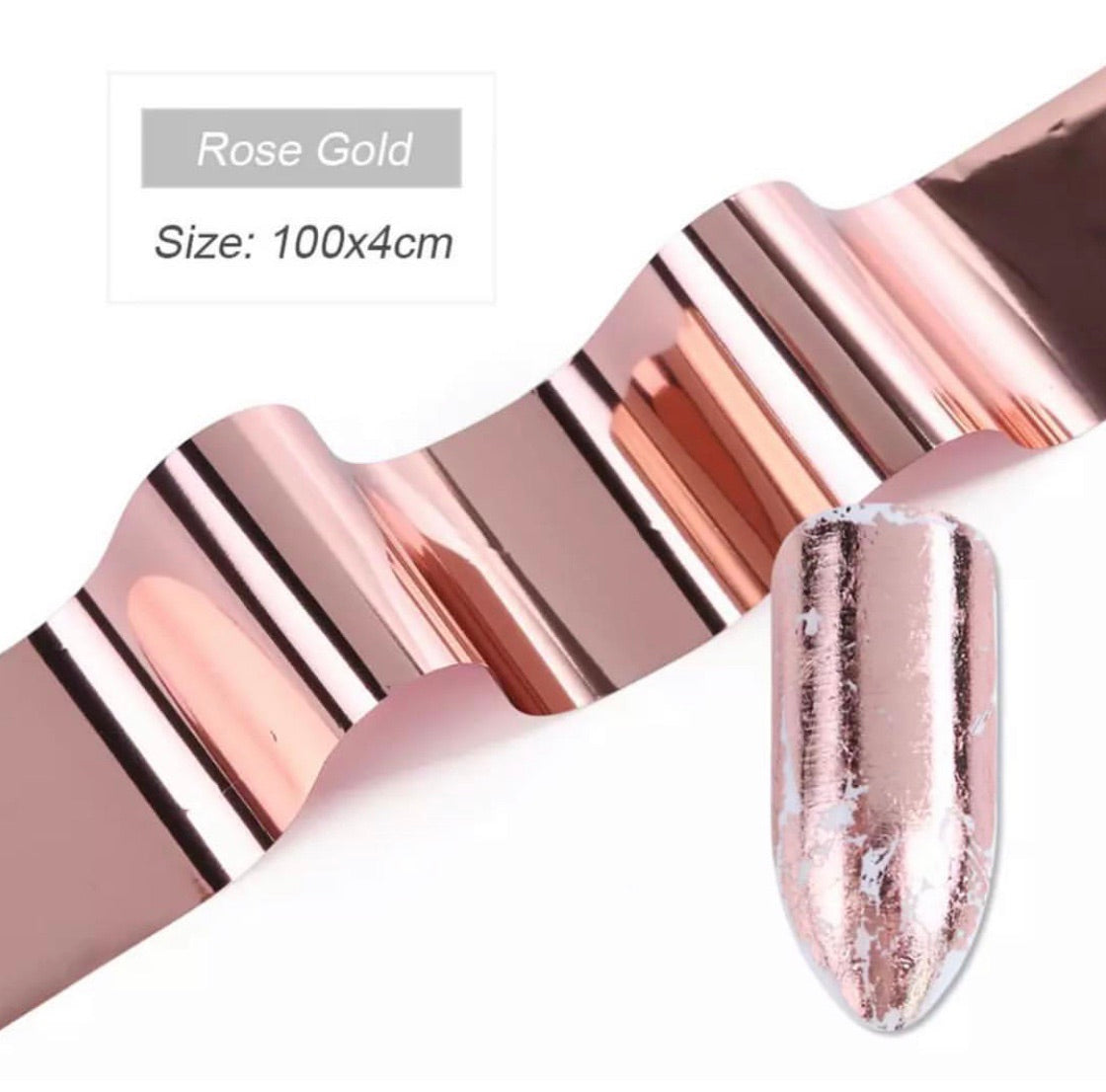 Design Foil, Rose Gold, 40x1000mm