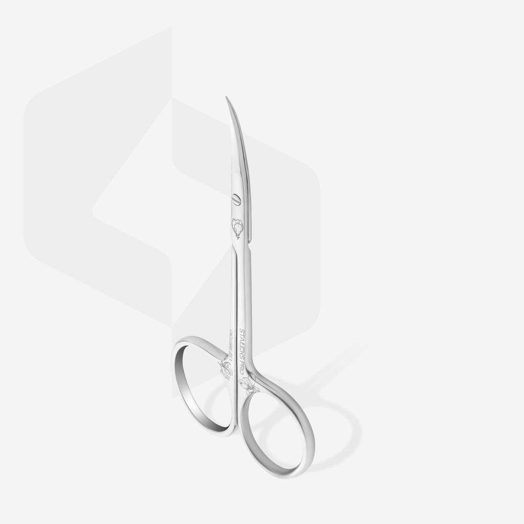 STALEKS PRO EXCLUSIVE SX-22/1m CUTICLE SCISSORS (BLADE 20 MM) "Magnolia”